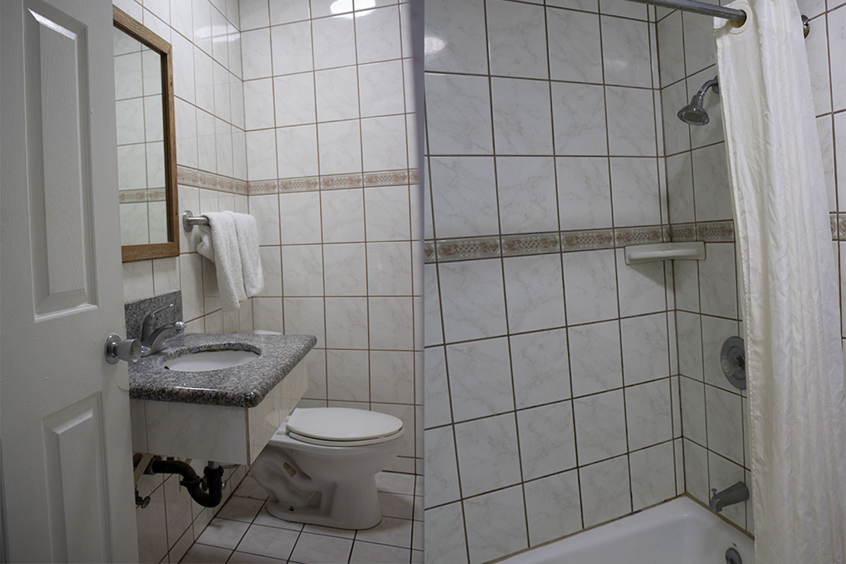 Plaza Inn Motel Rosemead - Clean and Modern Bathroom